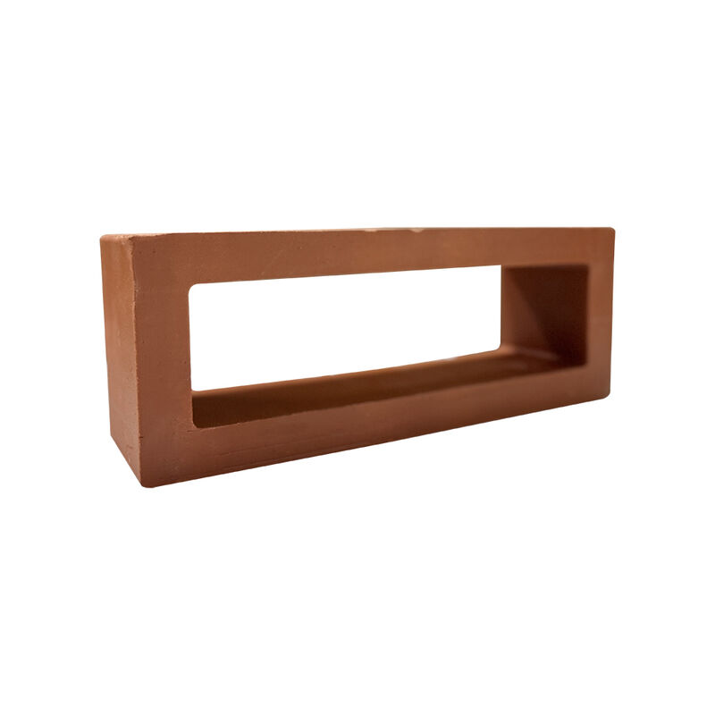 Ladrillos de Celosía de Terracota, Bloque Hueco con Superficie Mate para Revestimiento de Paredes Exteriores y Particiones Interiores Transpirables