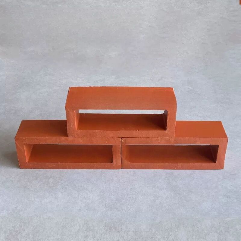 Ladrillos de Celosía de Terracota, Bloque Hueco con Superficie Mate para Revestimiento de Paredes Exteriores y Particiones Interiores Transpirables