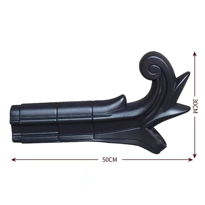Tejas de techo de plástico de resina sintética de chapa de techo de resina sintética resistente al calor tejas de techo impermeables para la casa Villa Gazebo