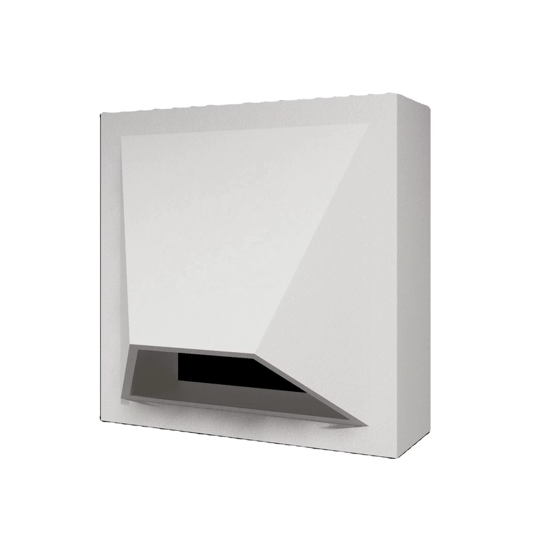 Minimalist Square Cutout Concrete Breeze Block Cement Component Brick for Hotel Villa Garden Partition Design
