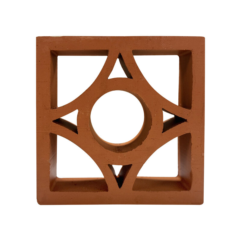 Terracotta Tiles Hollow Design Facade Bricks Clay Building House Wall Decoration Breeze Block