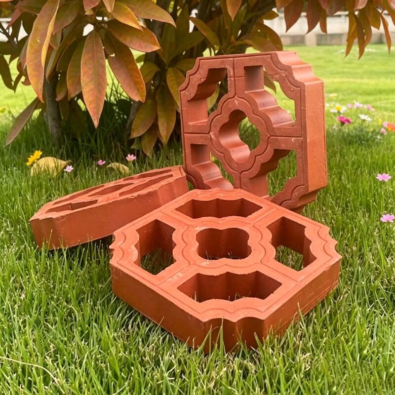 Revestimiento de pared de jardín, ladrillos de celosía de arcilla de terracota, bloques de vallas para fachada, pantalla de protección solar