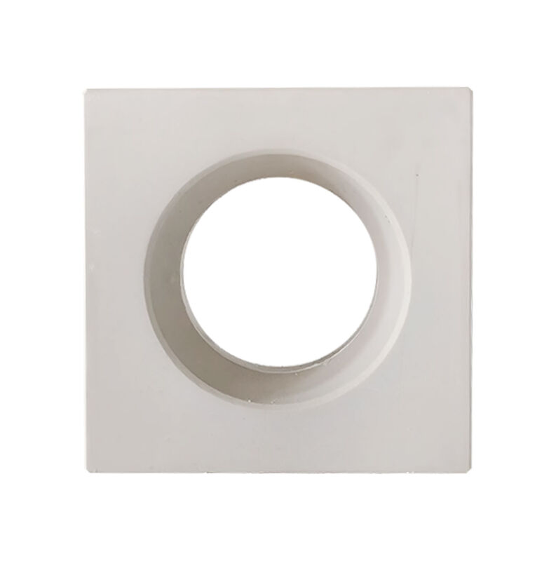 Bloques de cemento huecos geométricos para ventilación, bloques de pantalla blancos decorativos con patrones para jardín interior y partición de patio