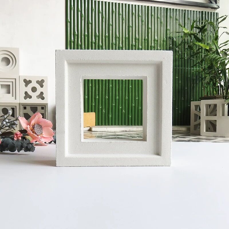 Bloques decorativos de hormigón para brisa, bloques de privacidad arquitectónica, diseños modernos de bloques para brisa para paredes de acento, villas, patios