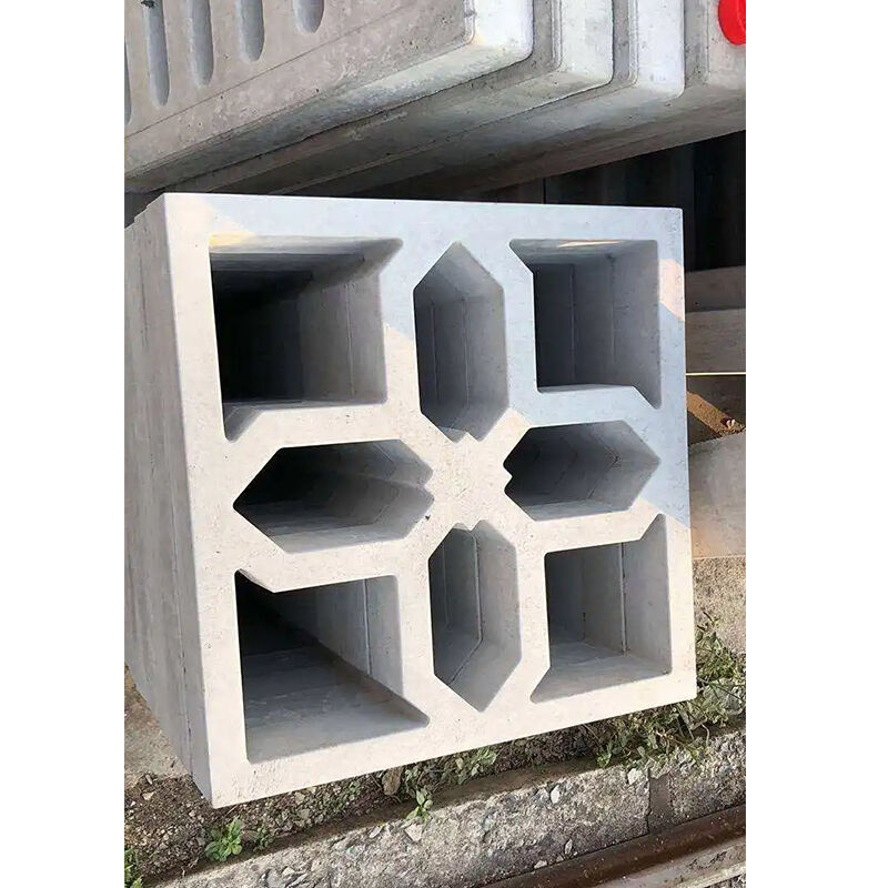 Bloque de hormigón de brisa hueco Bloque de pared decorativo para fachadas exteriores Cortinas de privacidad y proyectos de paisaje moderno