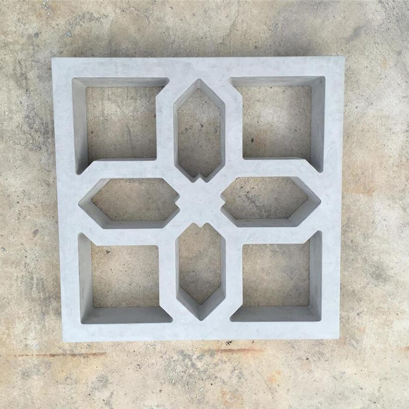 Bloque de hormigón de brisa hueco Bloque de pared decorativo para fachadas exteriores Cortinas de privacidad y proyectos de paisaje moderno