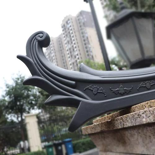 Chinese Pavilion Synthetic Resin Roof Tiles Lightweight Antique Plastic Roofing Sheets for Tea House Gazebos
